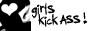 girls　kick ass